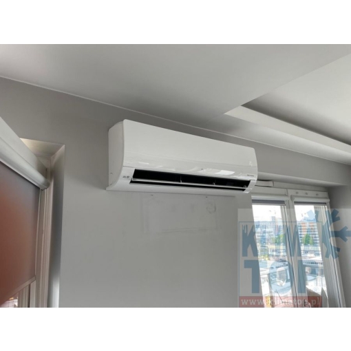 Klimatyzator ścienny LG S24ET STANDARD 2 - zdjęcie z montażu KLIMATOP Warszawa